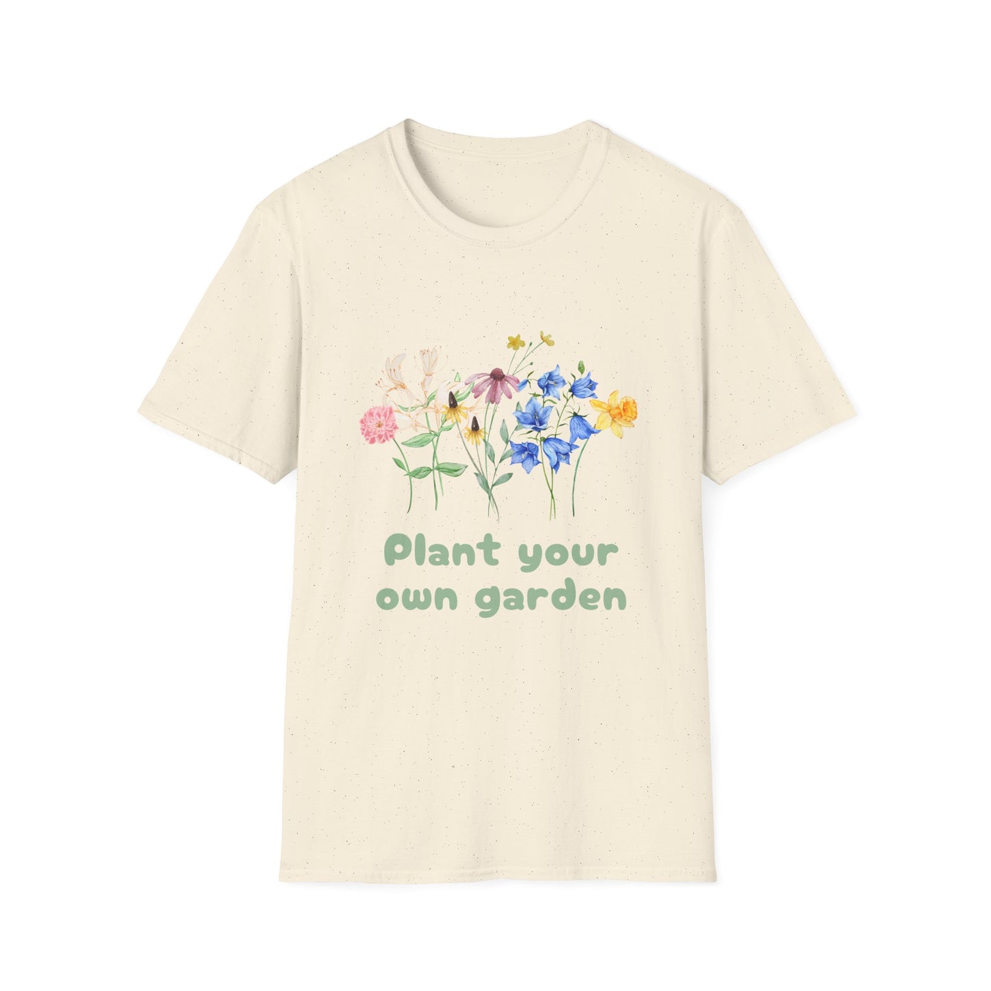 Floral T-Shirt Plant Your Own Garden Wildflowers