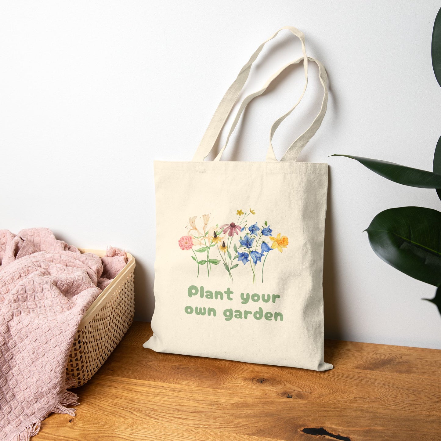 Plant Your Own Garden Tote Bag