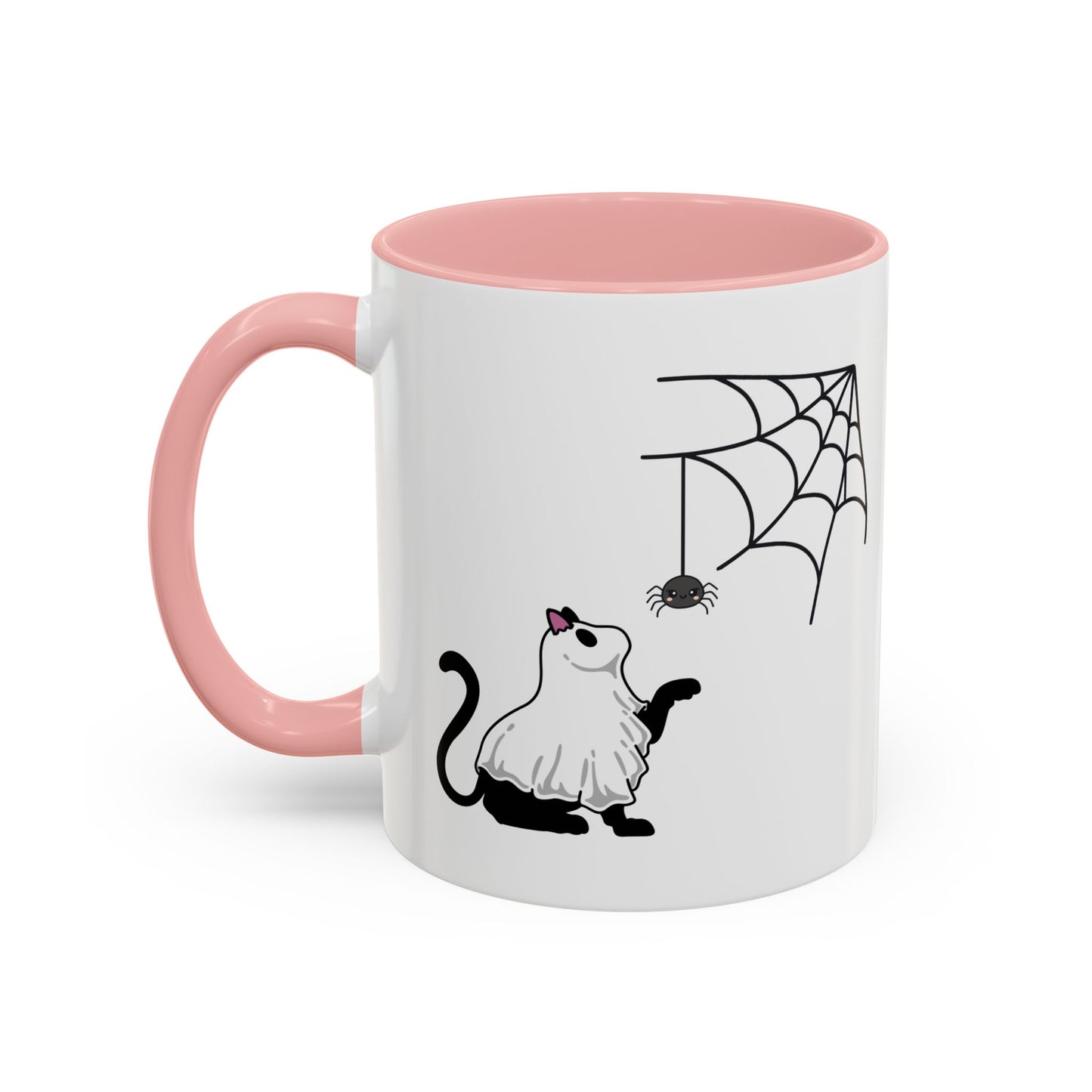 Cat Ghost Halloween Mug